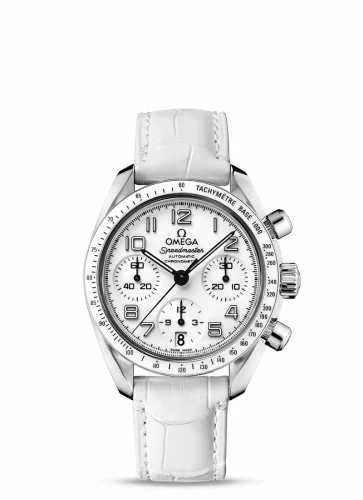 Omega Speedmaster Date 38 Stainless Steel / White 324.33.38.40.04.001 (32433384004001)